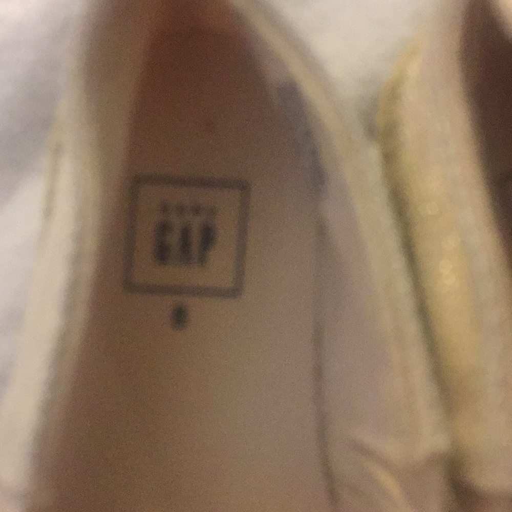 Gap sparkly little girls espadrilles size 8 - Picture 2 of 6